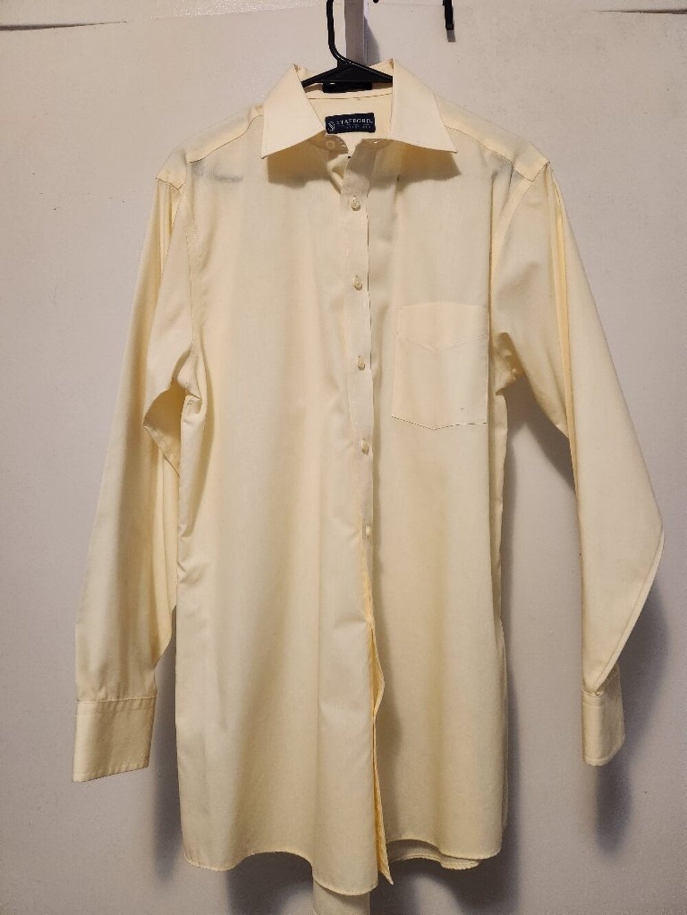 Stafford 15½ Yellow Dress Shirt